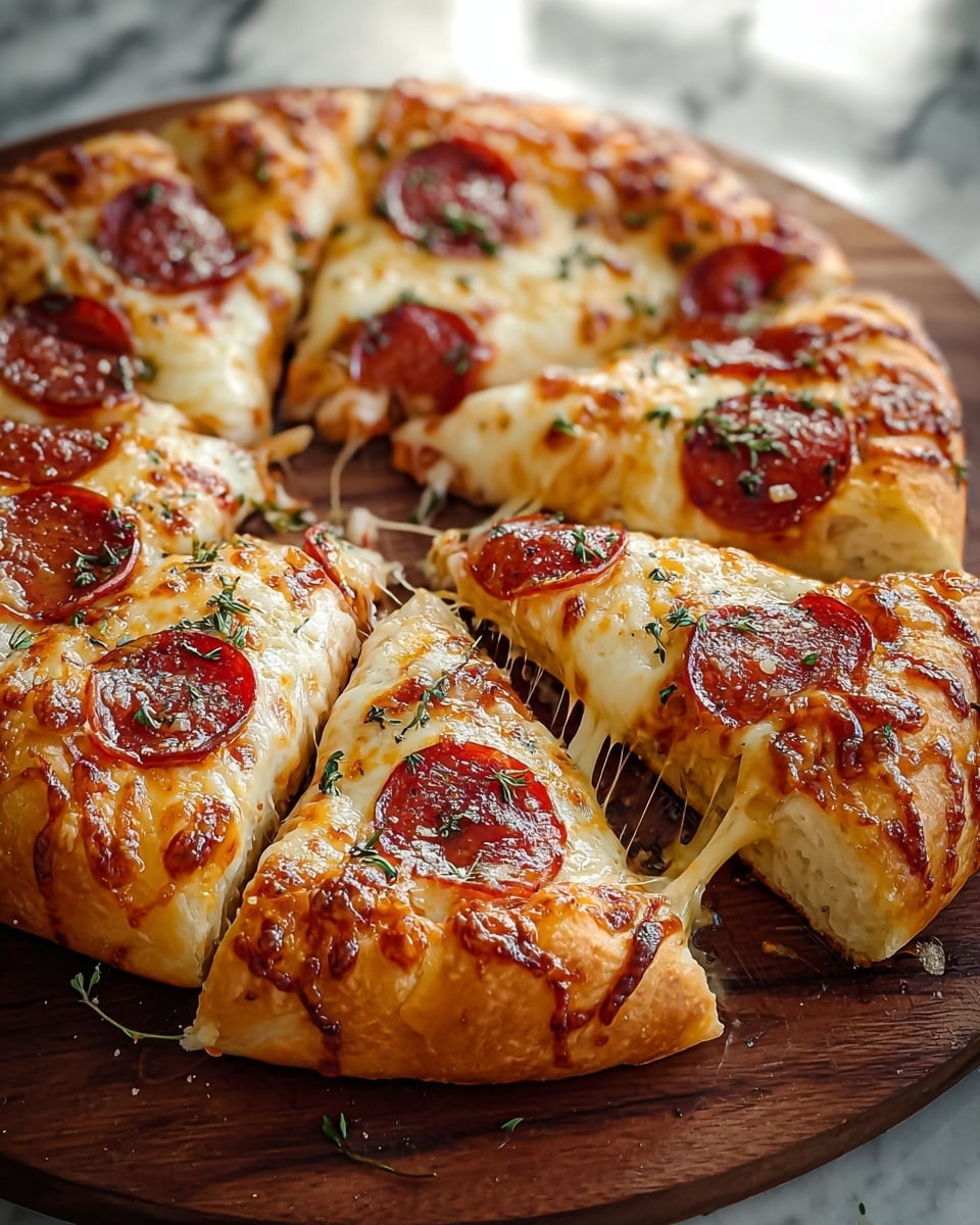 Delicious Pull-Apart Pizza Bread Recipe 5 Delicious Pull-Apart Pizza Bread Recipe - Recipe Image