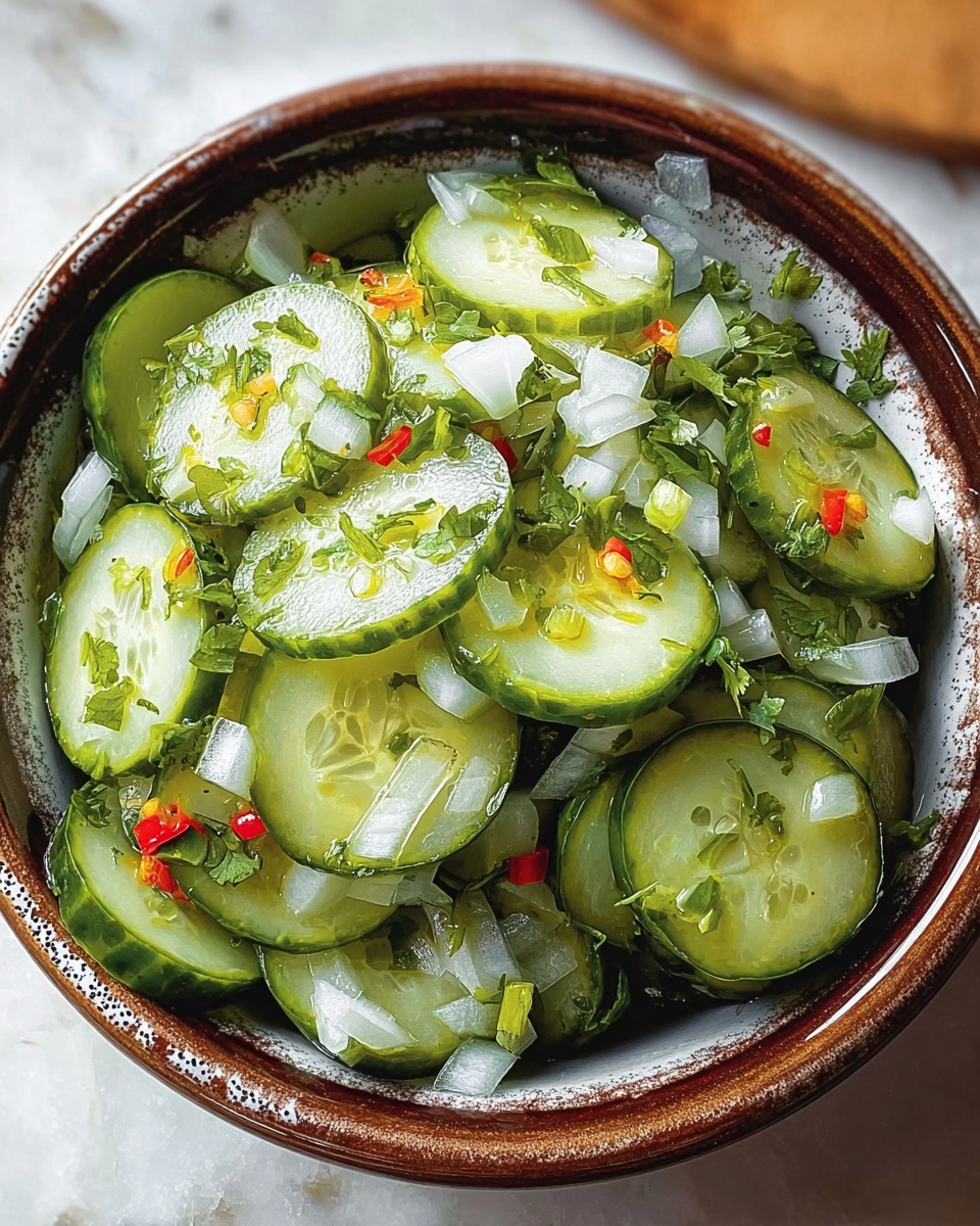 Mexican-Style Pickled Cucumbers Recipe 5 Mexican-Style Pickled Cucumbers Recipe - Recipe Image