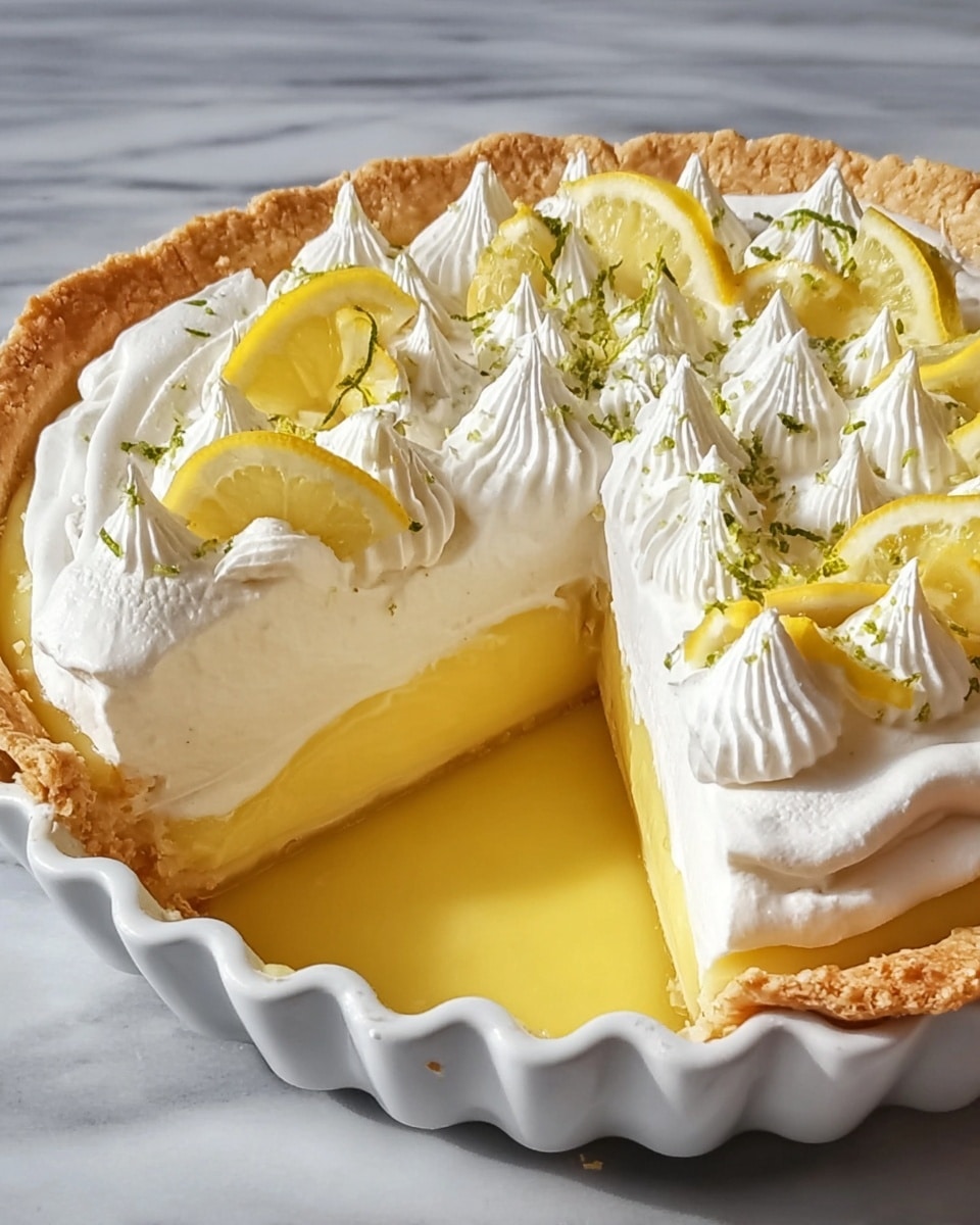 Lemon Angel Pie Recipe - Recipe Image