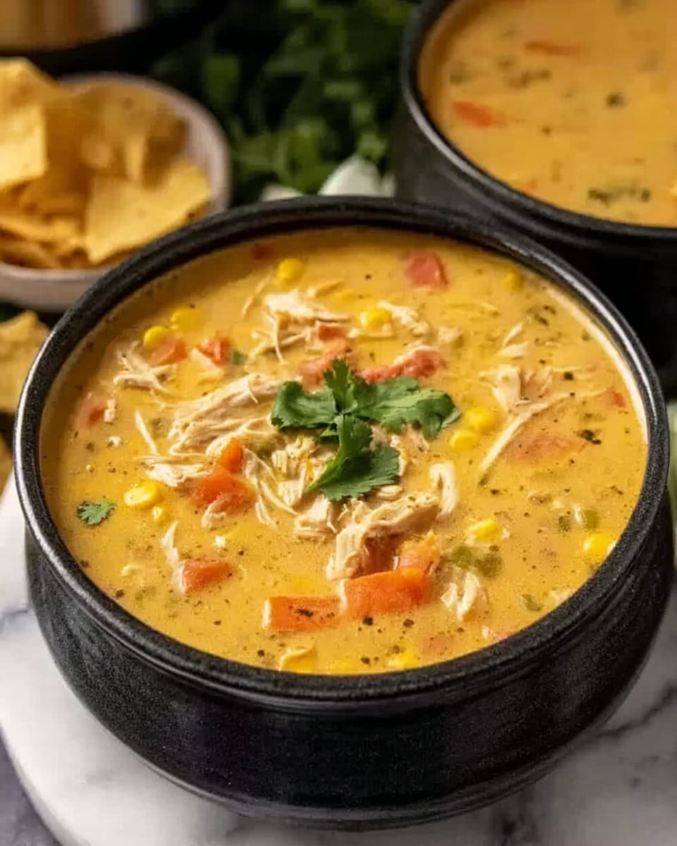 Slow Cooker Mexican Chicken Corn Chowder Recipe - Recipe Image