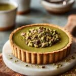 Creamy Pistachio Tart with Rich Pistachio Filling Recipe