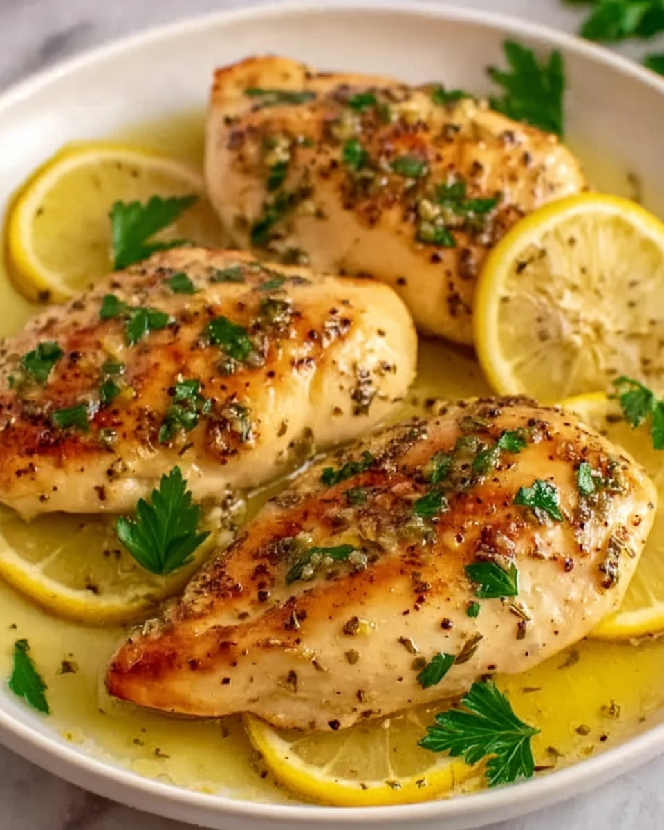 Lemon Chicken with Lemon Butter Sauce Recipe