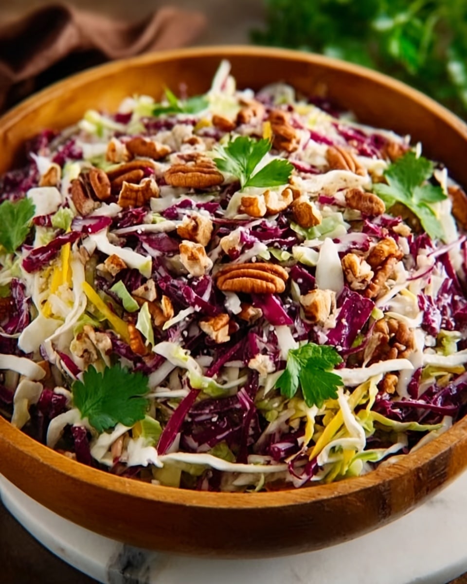 Cranberry Pecan Slaw Recipe