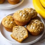 Healthy Banana Oat Muffins Recipe