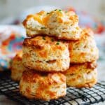 Cheddar Scallion Drop Biscuits Recipe
