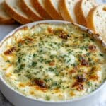 Baked Garlic Bread Dip Recipe