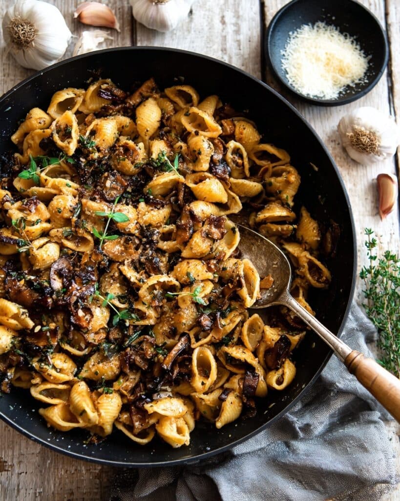 One Pot French Onion Pasta Recipe