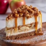 Salted Caramel Apple Pie Cheesecake Recipe