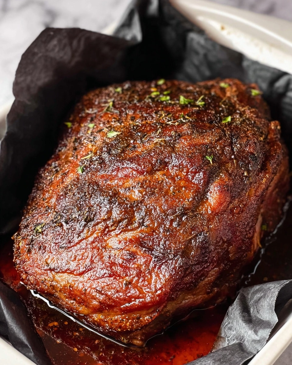 Smoked Pellet Grill Brisket Recipe - Recipe Image