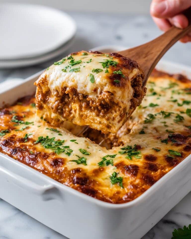 Keto Chicken Parmesan Casserole Recipe