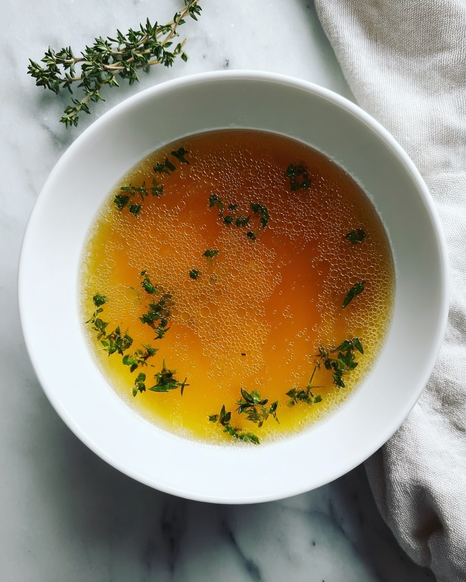 Homemade Chicken Broth Recipe - Recipe Image