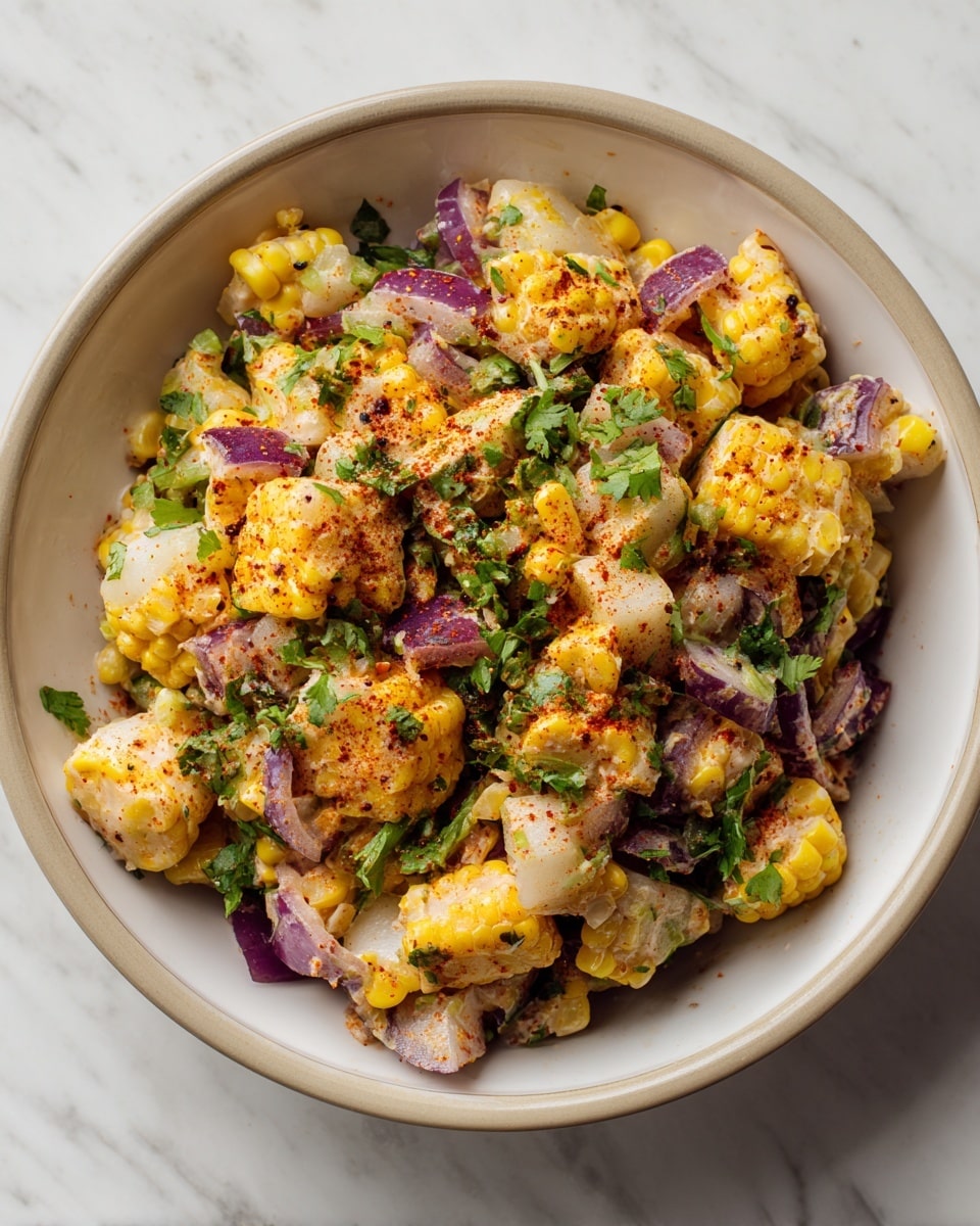 Loaded Street Corn Potato Salad Recipe