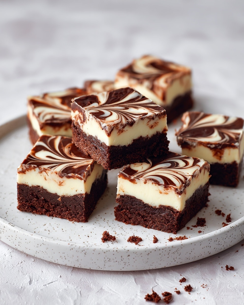 Mocha Swirl Brownies Recipe