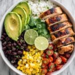 Honey Chipotle Chicken Rice Bowls Recipe