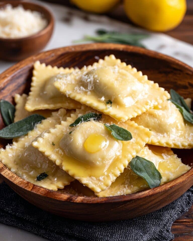 Vegan Lemon Ricotta Ravioli Recipe