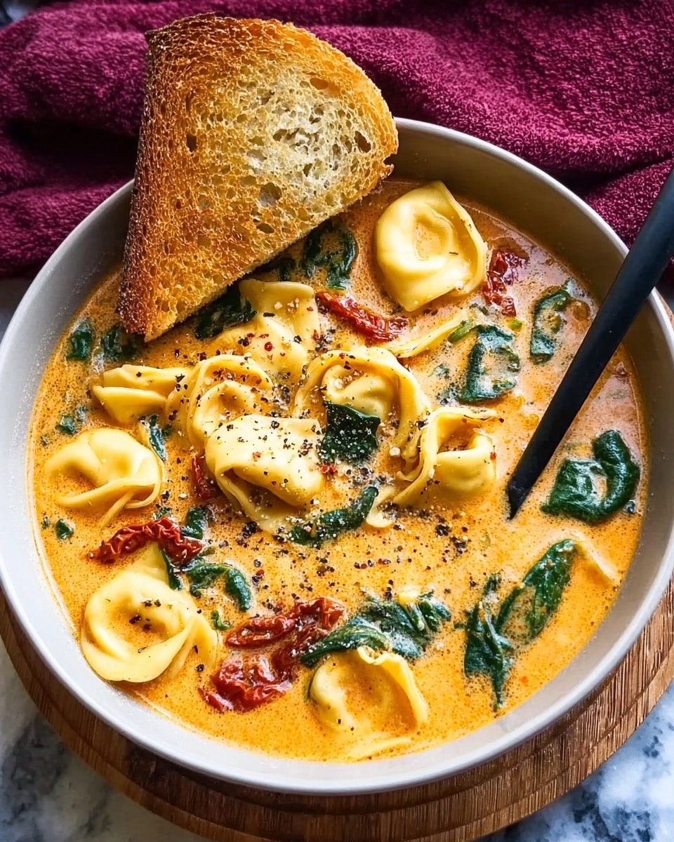 Creamy Tuscan Chicken Soup Recipe - Recipe Image