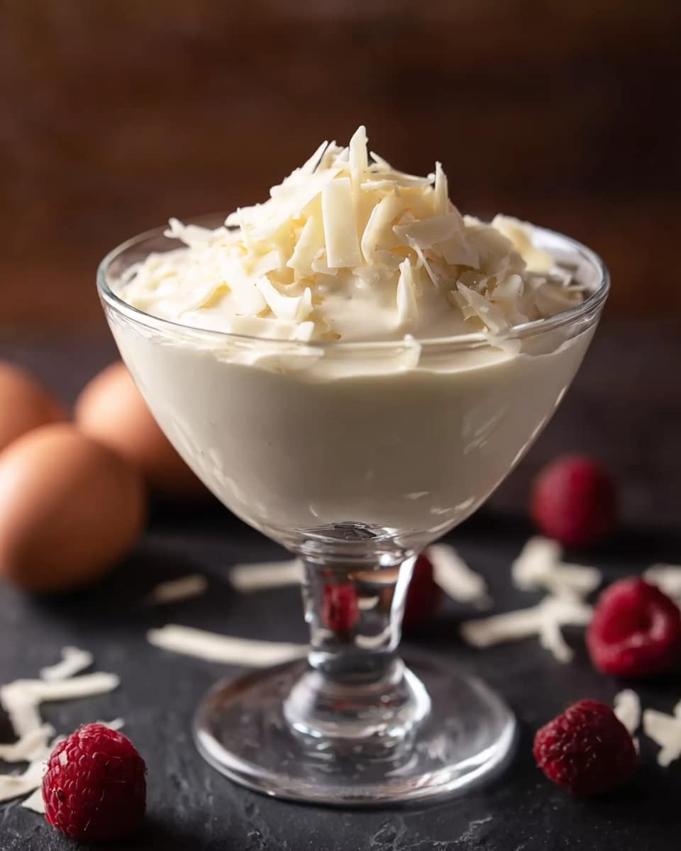 White Chocolate Mousse Recipe - Recipe Image