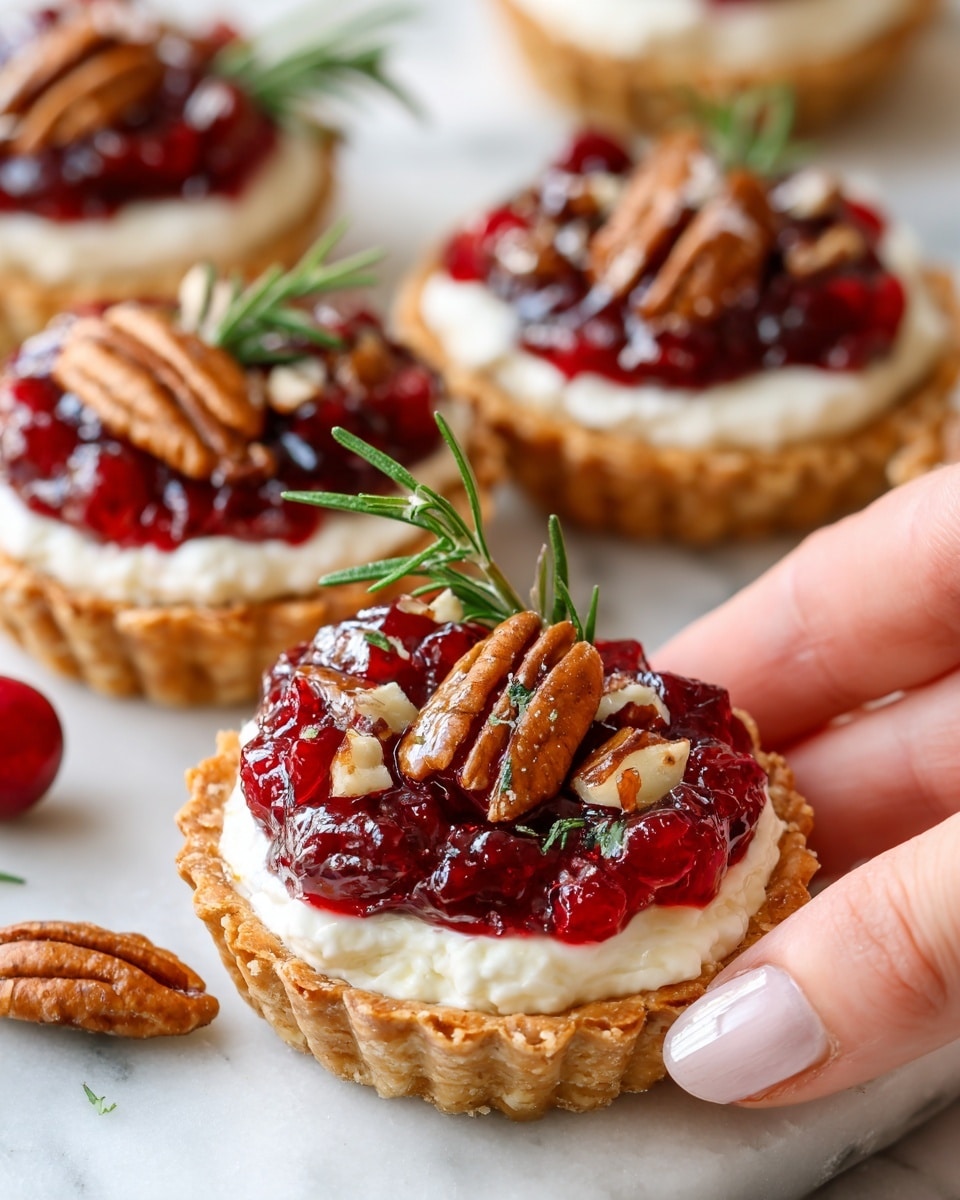Cranberry Brie Bites Recipe - Recipe Image