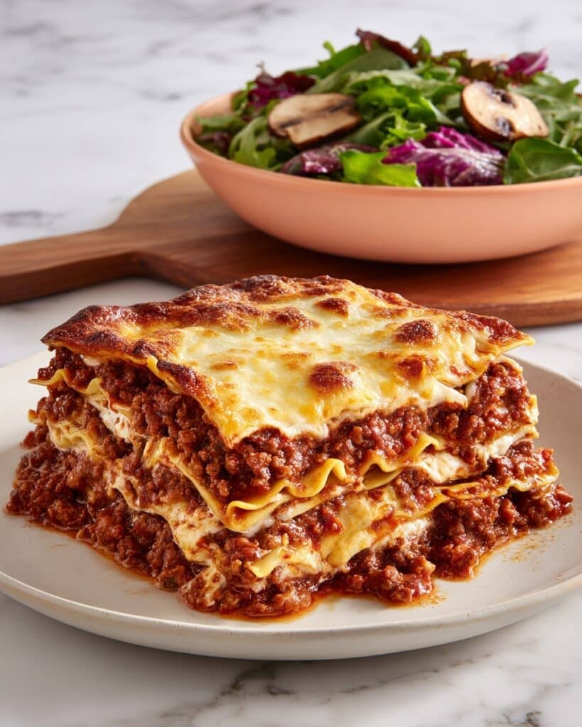 Famous Three Cheese Lasagna Recipe