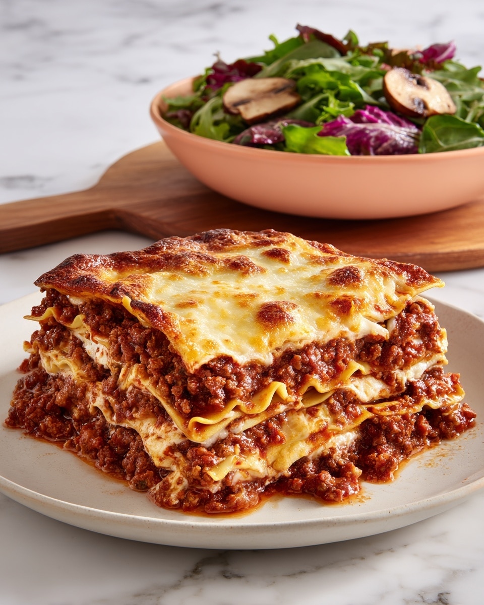Famous Three Cheese Lasagna Recipe