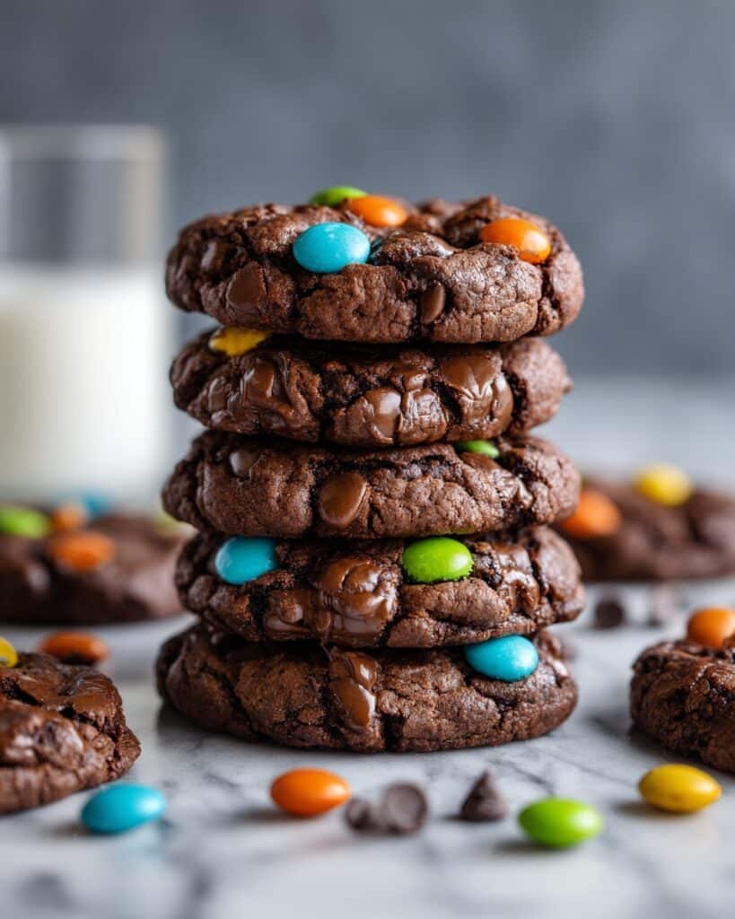 Loaded Brownie Mix Cookies Recipe