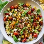 Fresh Corn and Tomato Caprese Salad Recipe
