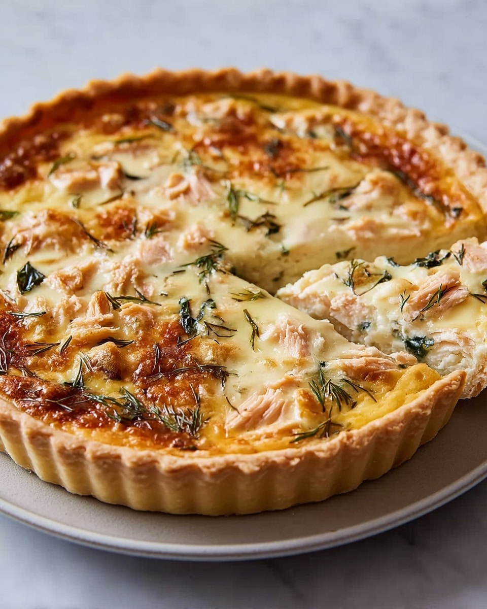Crab and Tarragon Tart Recipe - Recipe Image