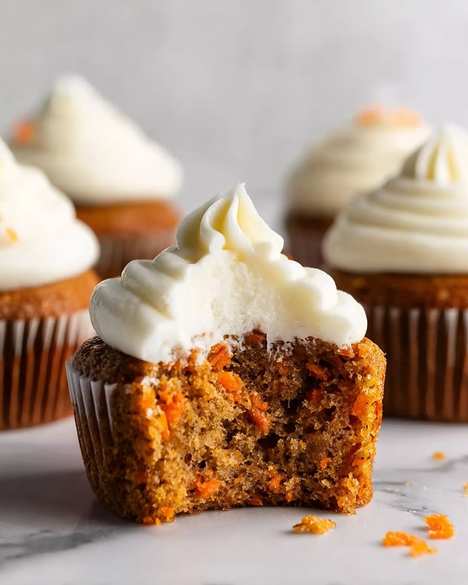 Carrot Cake Cupcakes with Cream Cheese Frosting Recipe 5 Carrot Cake Cupcakes with Cream Cheese Frosting Recipe - Recipe Image