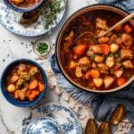French Lentil Soup (Vegetarian or with Chicken) Recipe