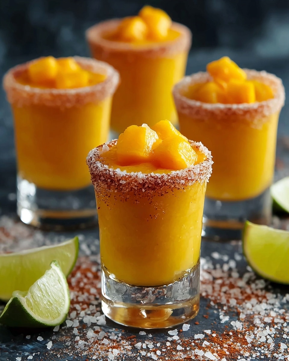 Chile Mango Mexican Candy Shots Recipe - Recipe Image