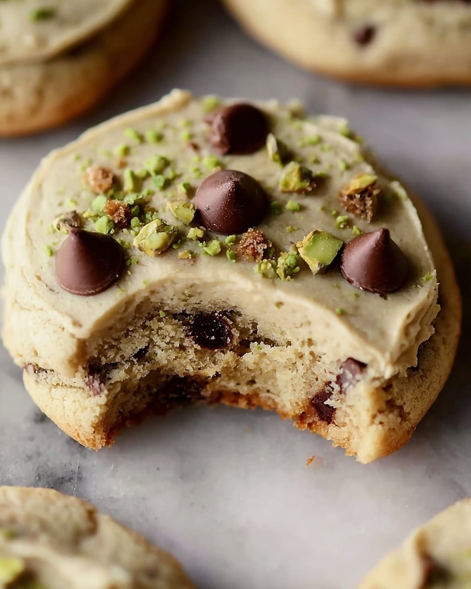 Pistachio Cream Chocolate Chip Cookies Recipe 5 Pistachio Cream Chocolate Chip Cookies Recipe - Recipe Image