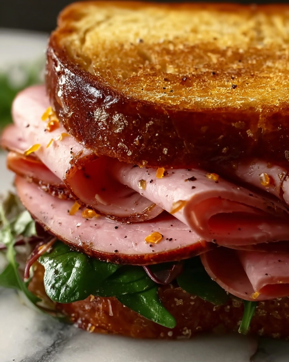 Fried Bologna Sandwich Recipe - Recipe Image