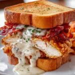 Grilled Chicken Cordon Bleu Sandwich Recipe