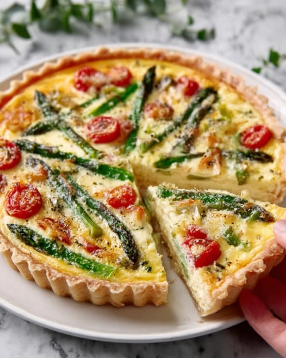 Spring Vegetable Quiche Recipe