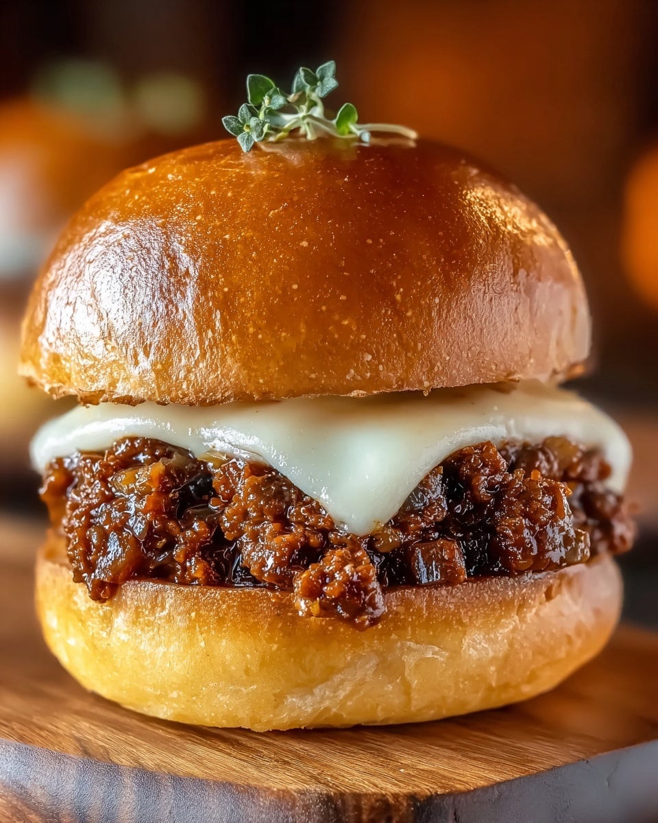 French Onion Beef Sloppy Joes Recipe