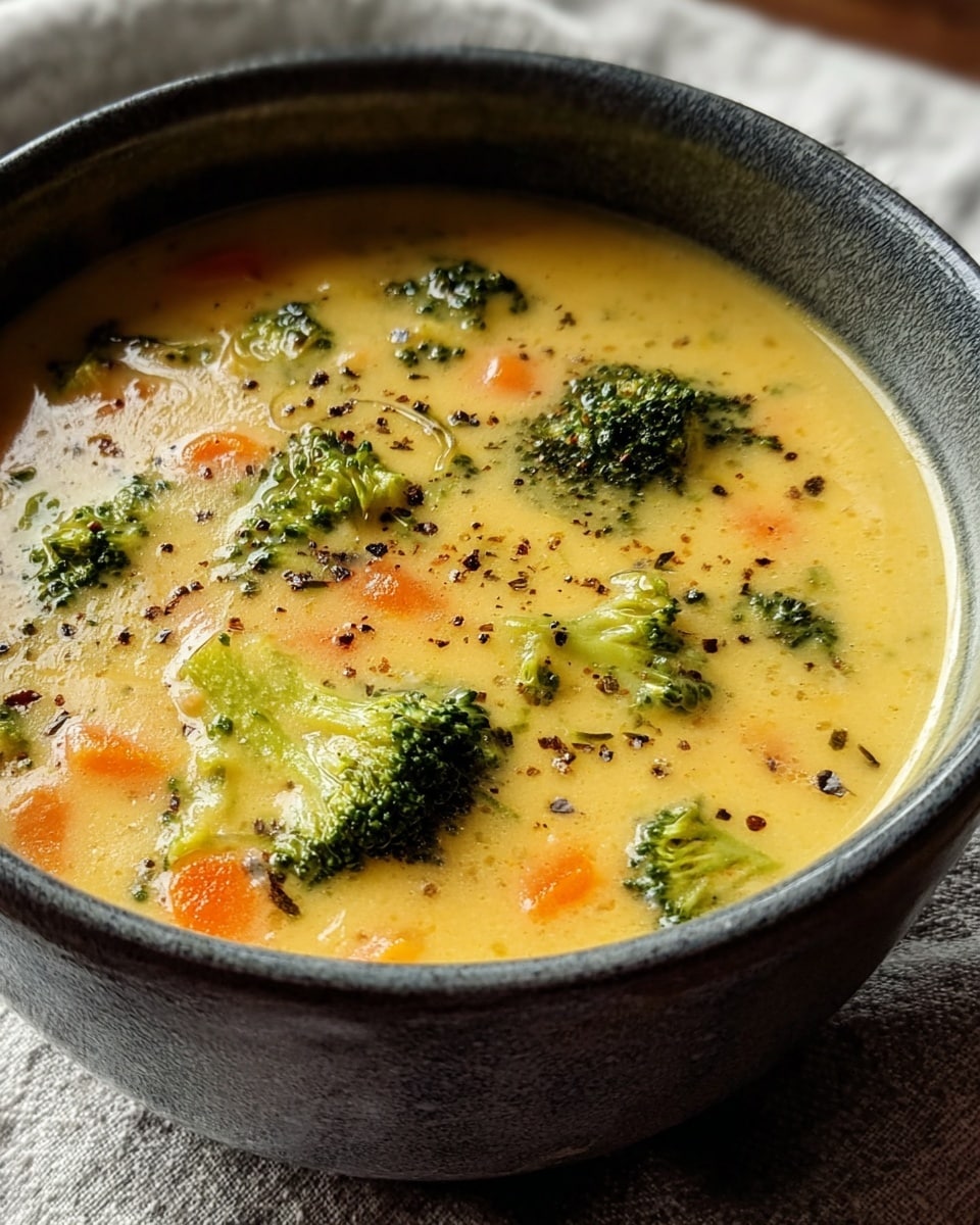 Broccoli Cheddar Soup: An Amazing Ultimate Recipe for Comfort Recipe - Recipe Image