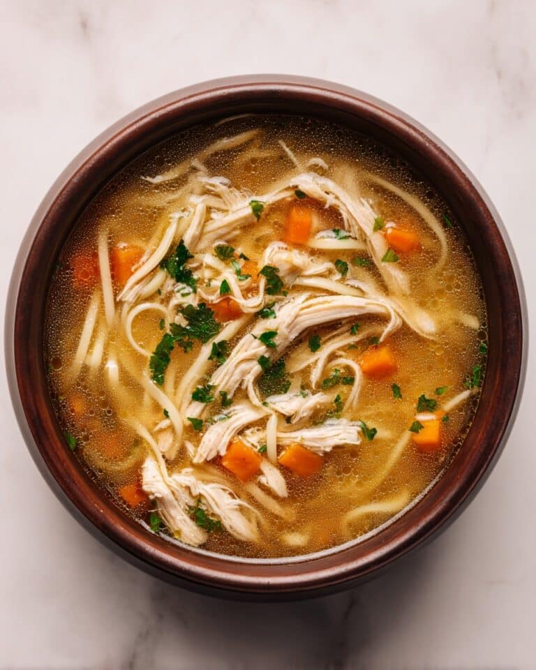 Cozy Chicken Vermicelli Soup Recipe