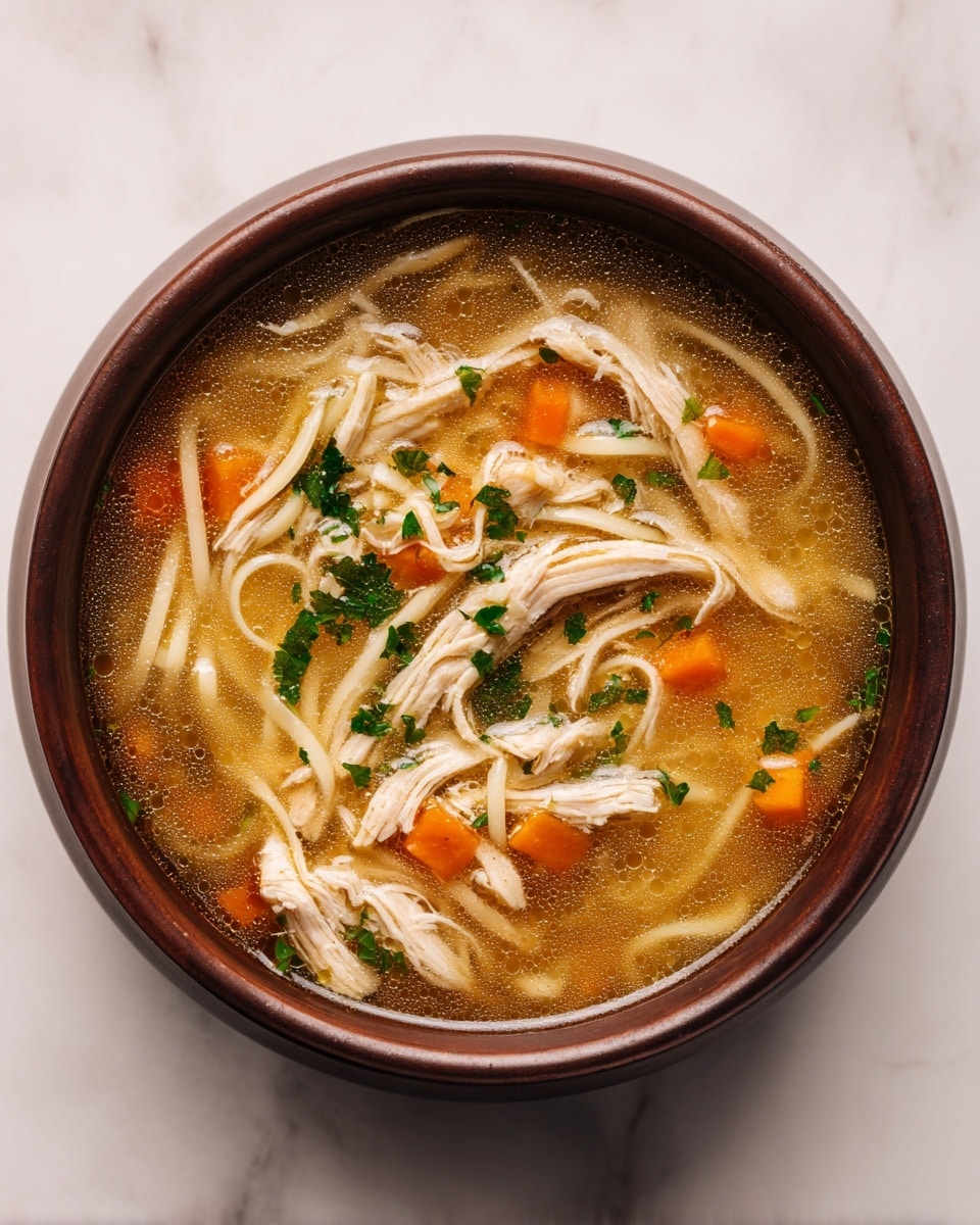 Cozy Chicken Vermicelli Soup Recipe