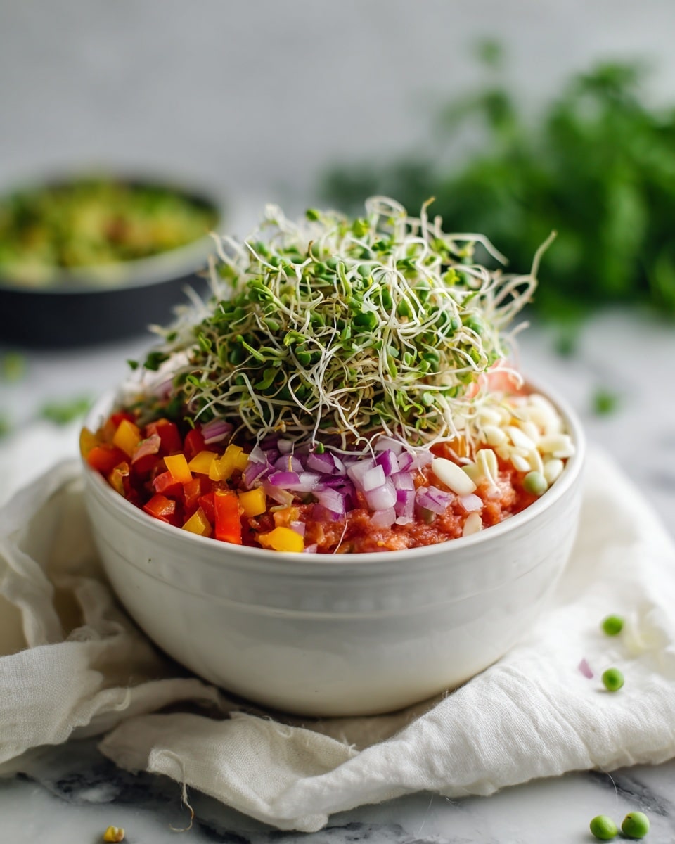 Sprouted Moong Salad Recipe - Recipe Image