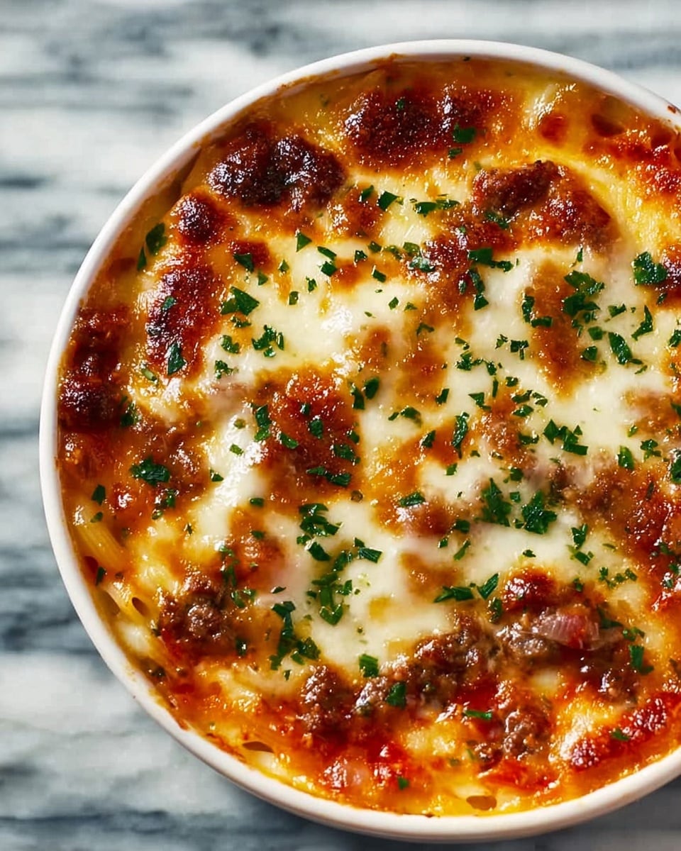 High Protein Spaghetti Casserole Recipe - Recipe Image