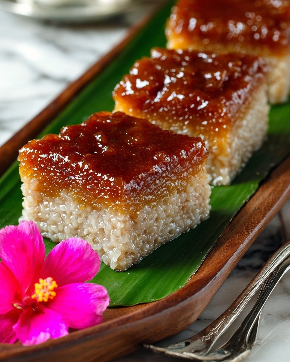 Biko Recipe (Filipino Glutinous Rice Cake) Recipe - Recipe Image