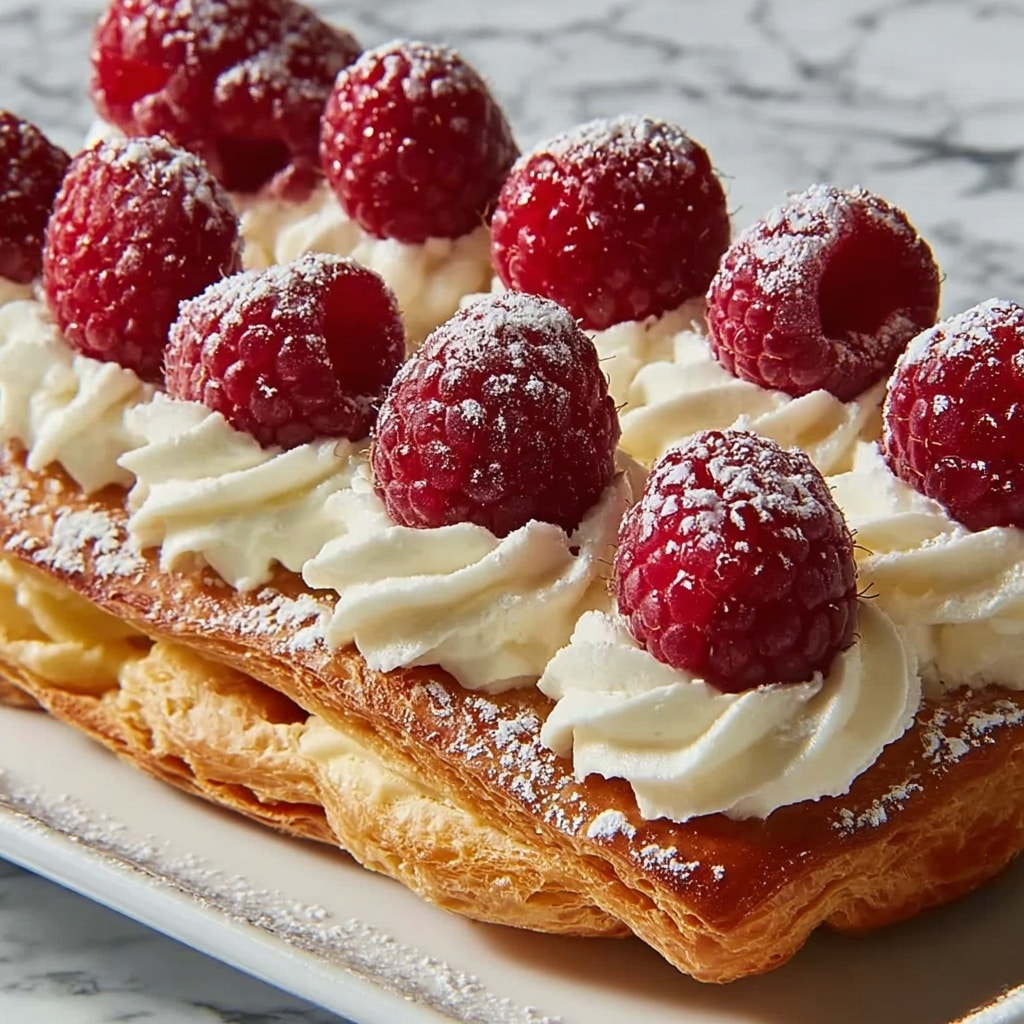 Raspberry and Cream Éclairs Recipe - Recipe Image