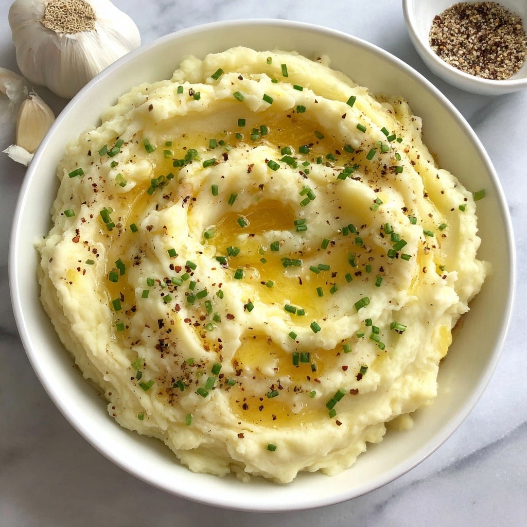 Roasted Garlic Mashed Potatoes Recipe - Recipe Image