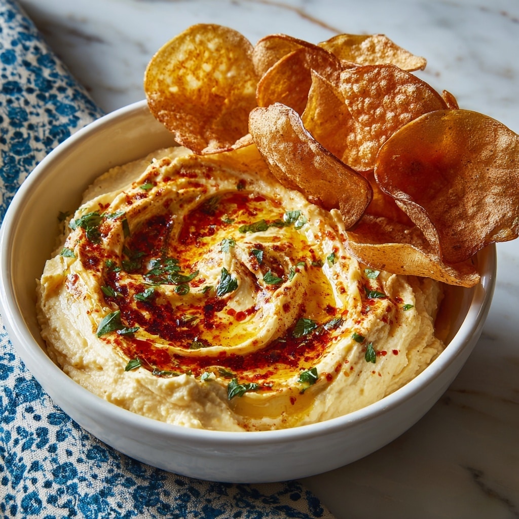 Crab Rangoon Dip with Crispy Wonton Chips Recipe