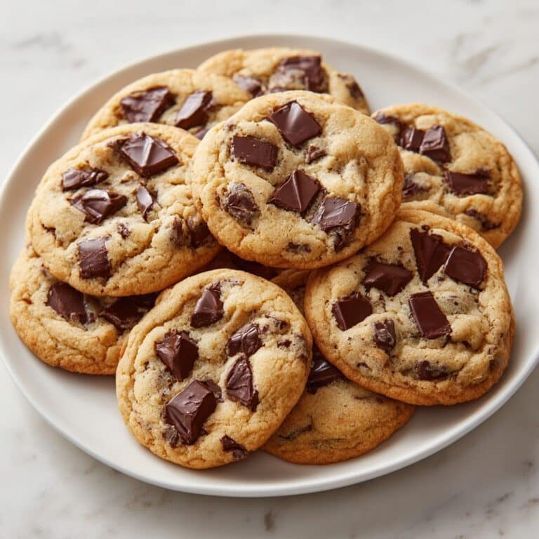 Thick & Chewy Chocolate Chip Cookies Recipe