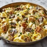 Creamy Chicken and Mushroom Pasta Recipe