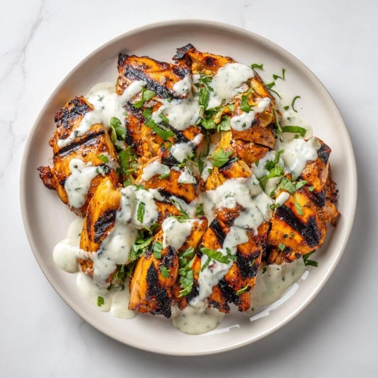 Chicken Shawarma with Creamy Garlic Sauce Recipe