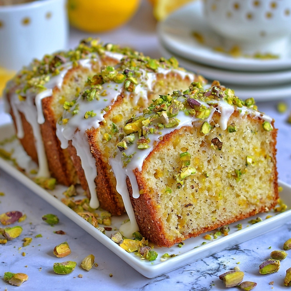 Pistachio Lemon Breakfast Bread Recipe - Recipe Image