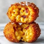 Crispy Fried Homemade Mac and Cheese Bites Recipe