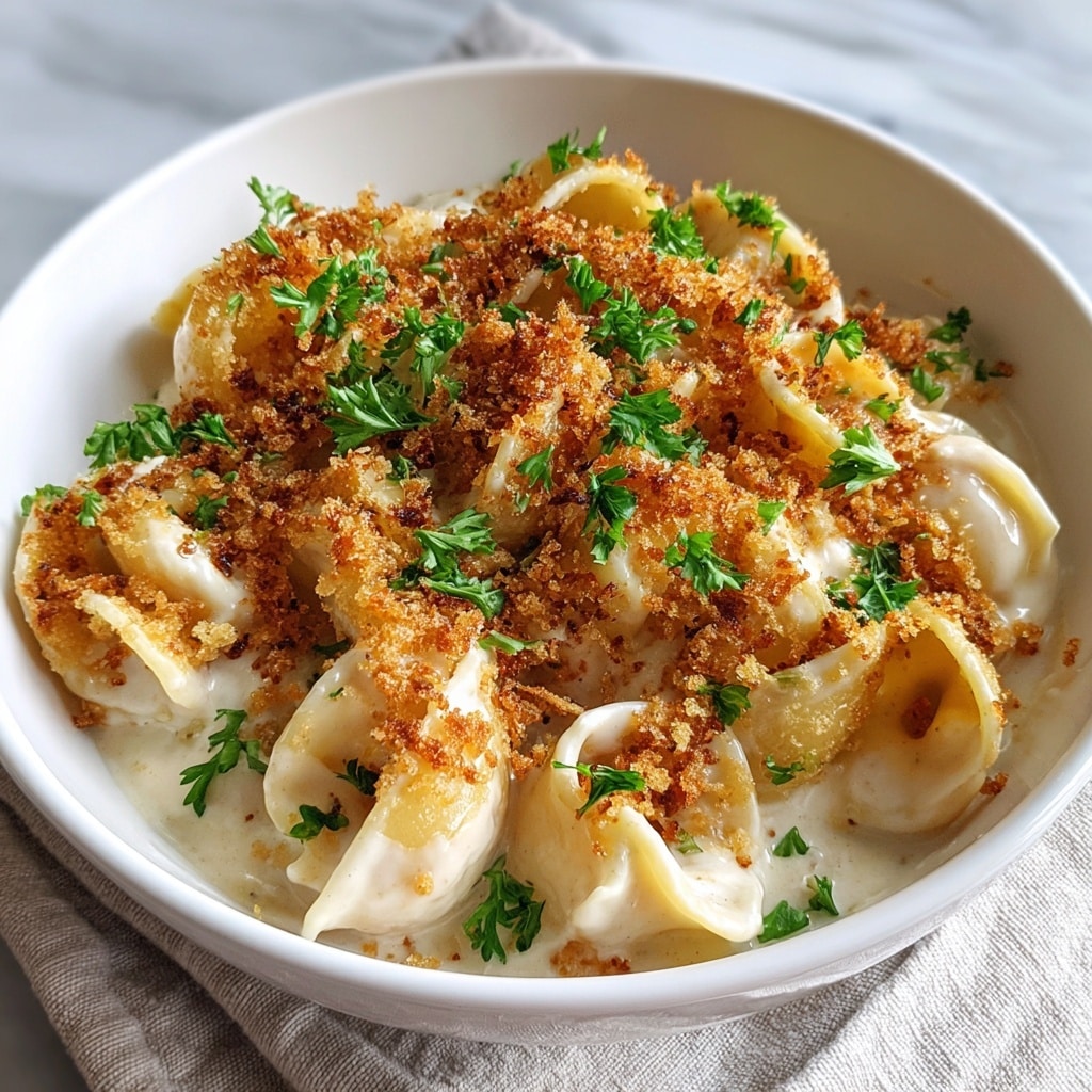 Garlic Parmesan Mac and Cheese Recipe - Recipe Image